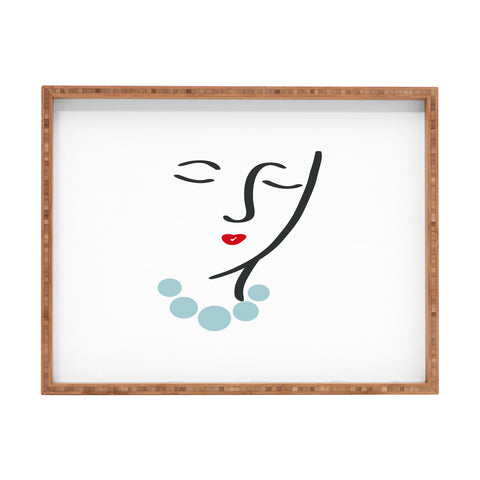 Lisa Argyropoulos Simply She Rectangular Tray
