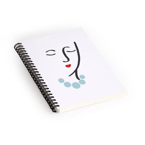 Lisa Argyropoulos Simply She Spiral Notebook