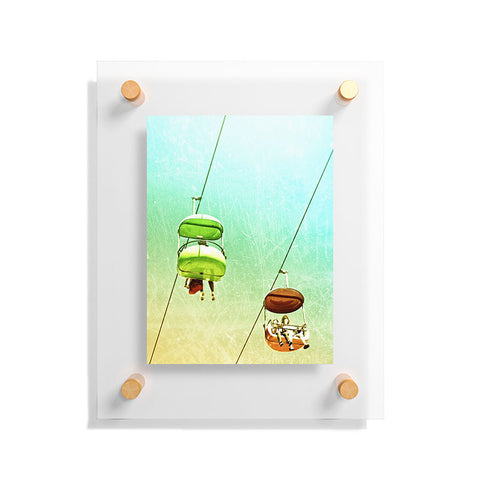 Lisa Argyropoulos Sky Cabs Floating Acrylic Print
