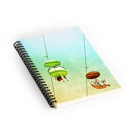 Lisa Argyropoulos Sky Cabs Spiral Notebook