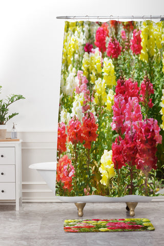 Lisa Argyropoulos Snappies Shower Curtain And Mat