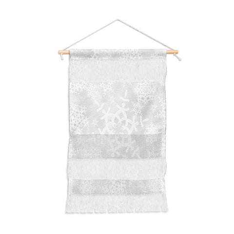 Lisa Argyropoulos Snow Flurries in Gray Wall Hanging Portrait