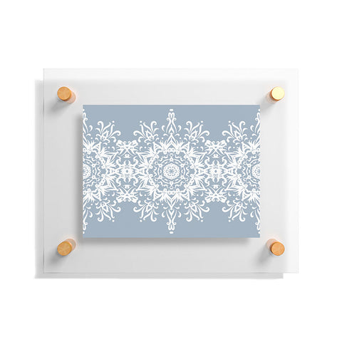 Lisa Argyropoulos Snowfrost Floating Acrylic Print