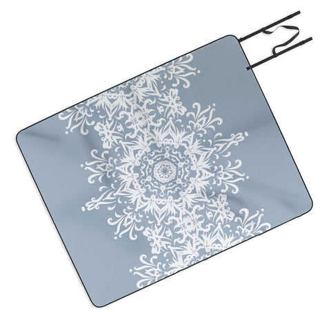 Lisa Argyropoulos Snowfrost Picnic Blanket