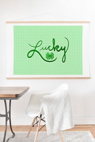 Lisa Argyropoulos So Lucky Art Print And Hanger