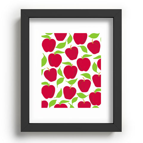 Lisa Argyropoulos So Red Delicious Recessed Framing Rectangle