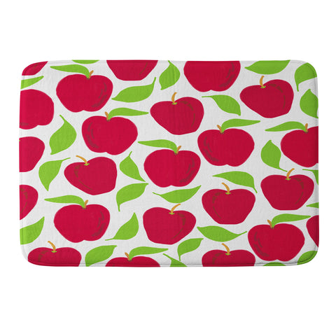 Lisa Argyropoulos So Red Delicious Memory Foam Bath Mat