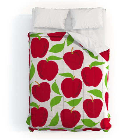 Lisa Argyropoulos So Red Delicious Comforter