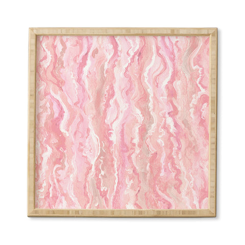 Lisa Argyropoulos Soft Blush Melt Framed Wall Art