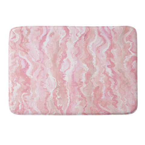Lisa Argyropoulos Soft Blush Melt Memory Foam Bath Mat