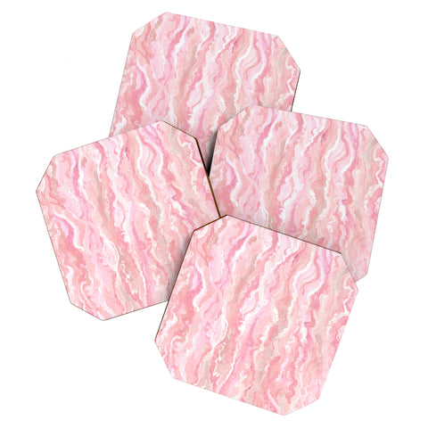 Lisa Argyropoulos Soft Blush Melt Coaster Set