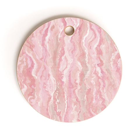 Lisa Argyropoulos Soft Blush Melt Cutting Board Round