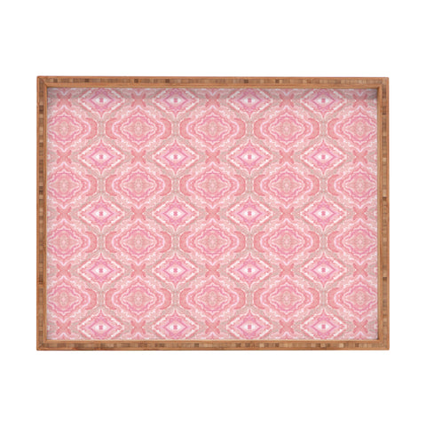 Lisa Argyropoulos Soft Blush Melt Pattern Rectangular Tray
