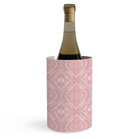 Lisa Argyropoulos Soft Blush Melt Pattern Wine Chiller