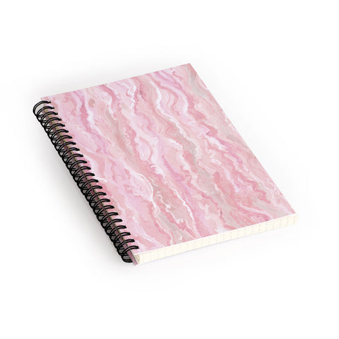 Lisa Argyropoulos Soft Blush Melt Spiral Notebook