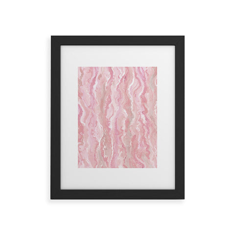 Lisa Argyropoulos Soft Blush Melt Framed Art Print