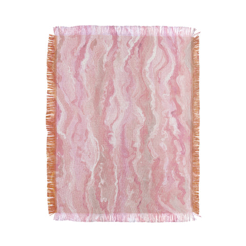 Lisa Argyropoulos Soft Blush Melt Throw Blanket