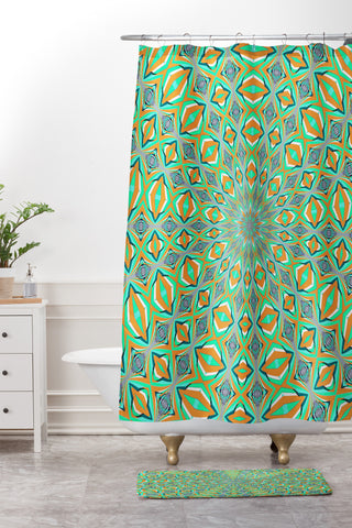Lisa Argyropoulos Soleil Shower Curtain And Mat