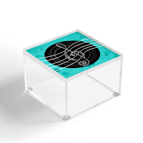 Lisa Argyropoulos Solo Aquatic Blues Acrylic Box