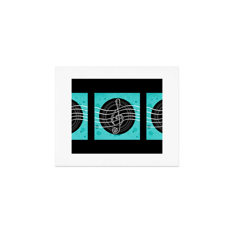 Lisa Argyropoulos Solo Aquatic Blues Art Print