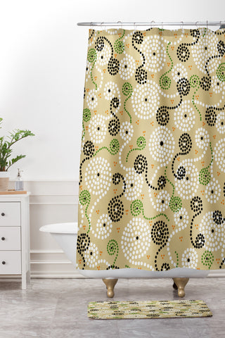Lisa Argyropoulos Spiralocity Shower Curtain And Mat
