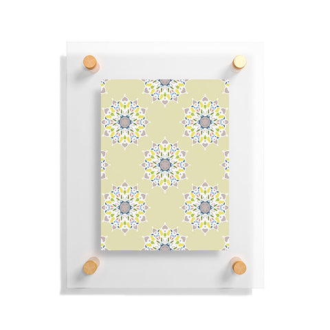 Lisa Argyropoulos Spring Mandalas Floating Acrylic Print