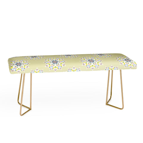 Lisa Argyropoulos Spring Mandalas Bench