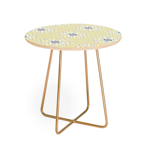 Lisa Argyropoulos Spring Mandalas Round Side Table