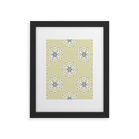 Lisa Argyropoulos Spring Mandalas Framed Art Print