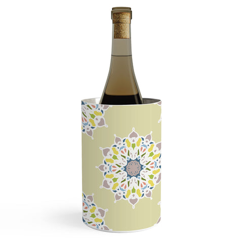 Lisa Argyropoulos Spring Mandalas Wine Chiller