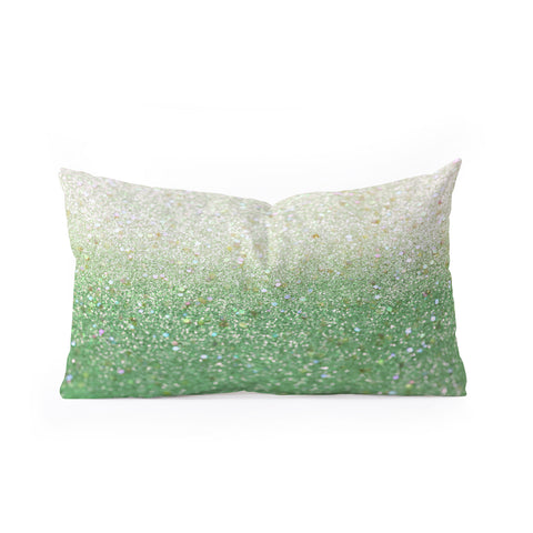 Lisa Argyropoulos Spring Mint Oblong Throw Pillow