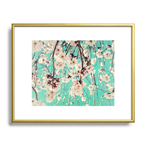 Lisa Argyropoulos Spring Showers Metal Framed Art Print