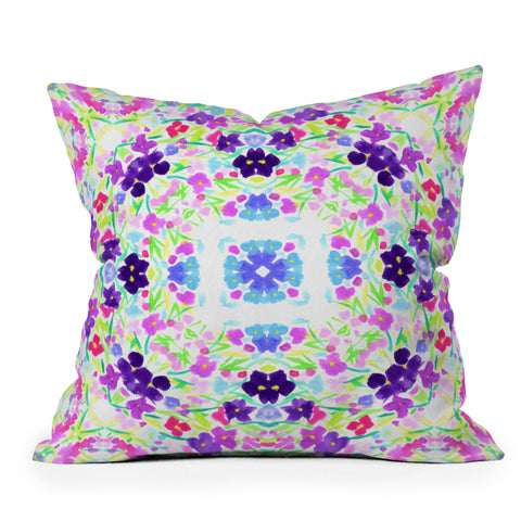 Lisa Argyropoulos Springtime Bliss Throw Pillow