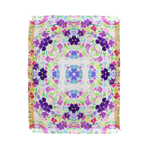 Lisa Argyropoulos Springtime Bliss Throw Blanket