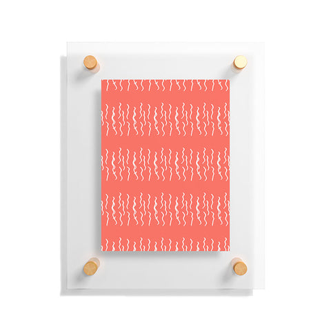 Lisa Argyropoulos Squiggle Coral Floating Acrylic Print