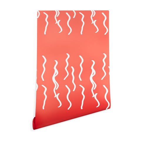 Lisa Argyropoulos Squiggle Coral Wallpaper