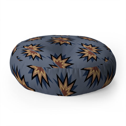 Lisa Argyropoulos Star Twister Floor Pillow Round