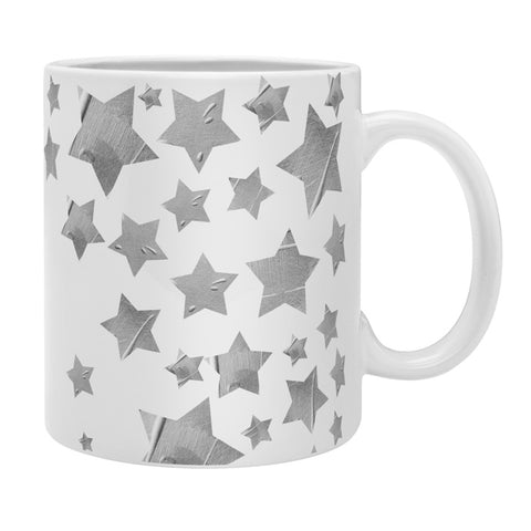 Lisa Argyropoulos Starry Magic Silvery White Coffee Mug
