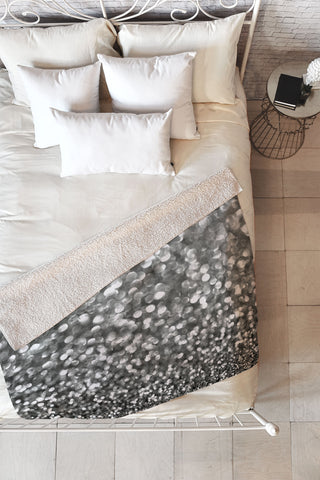 Lisa Argyropoulos Steely Grays Fleece Throw Blanket