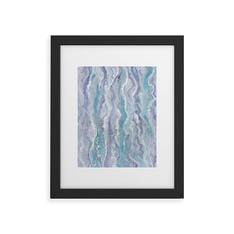 Lisa Argyropoulos Stormy Melt Framed Art Print