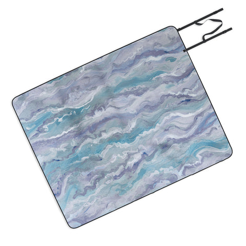 Lisa Argyropoulos Stormy Melt Picnic Blanket