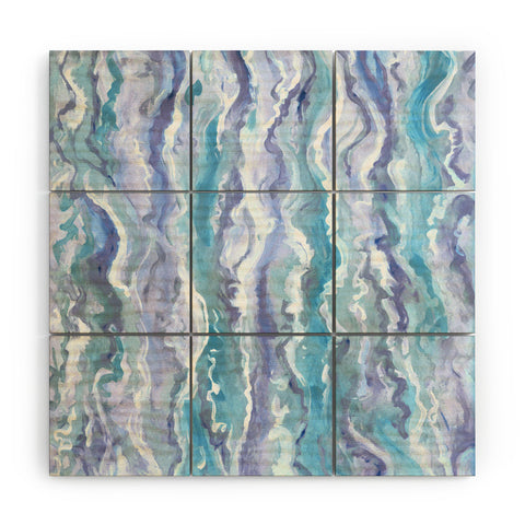 Lisa Argyropoulos Stormy Melt Wood Wall Mural
