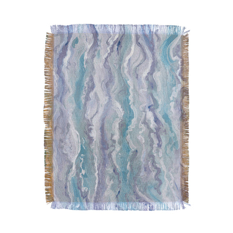 Lisa Argyropoulos Stormy Melt Throw Blanket
