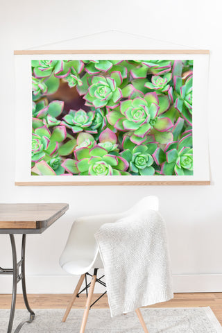 Lisa Argyropoulos Succulents Color Art Print And Hanger