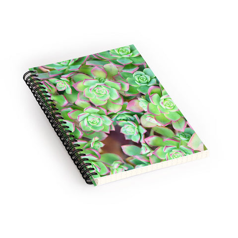 Lisa Argyropoulos Succulents Color Spiral Notebook