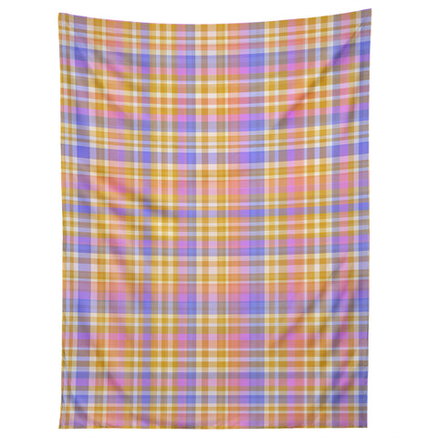Lisa Argyropoulos Summer Plaid Tapestry
