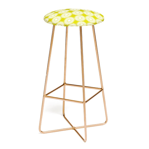 Lisa Argyropoulos Sunflowers and Chartreuse Bar Stool