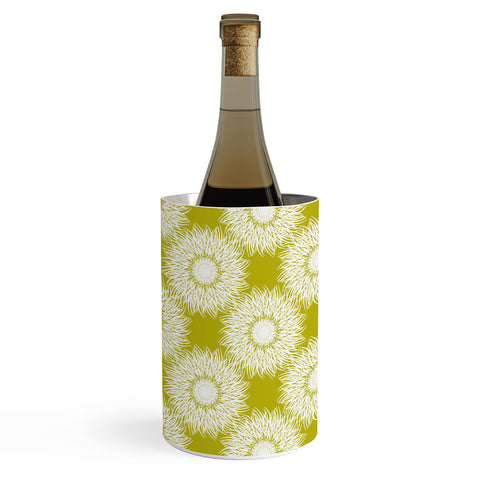 Lisa Argyropoulos Sunflowers and Chartreuse Wine Chiller