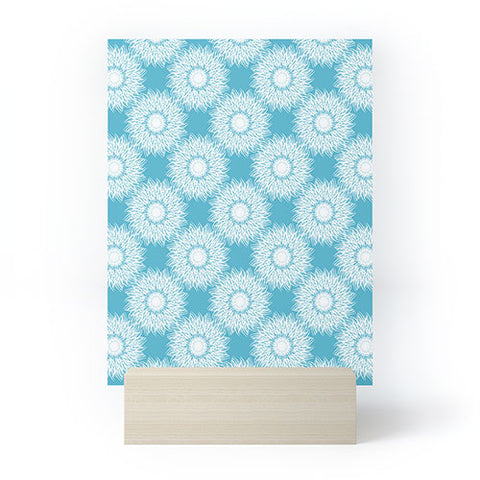 Lisa Argyropoulos Sunflowers and Sky Mini Art Print