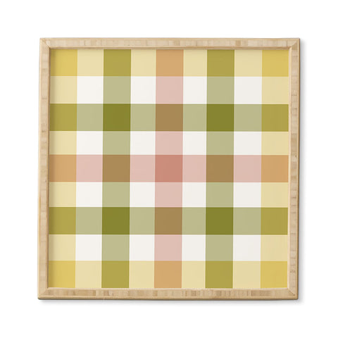 Lisa Argyropoulos Sweet Harvest Plaid Framed Wall Art